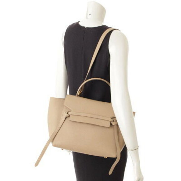 Celine Belt Bag Mini Handbag Taupe Beige - Picture 9 of 9